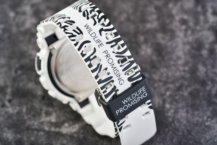 Casio G-Shock GA-110WLP-7ADR Wildlife Promising Grevys Zebra Digital Analog Dial Resin Band