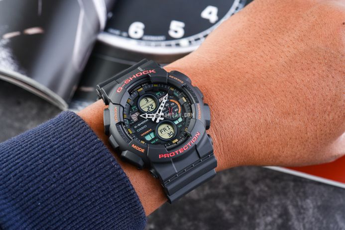 Ga 140 1a4 Casio G-Shock GA-140-1A4 Shock Resistance Quartz 200M - Main Image