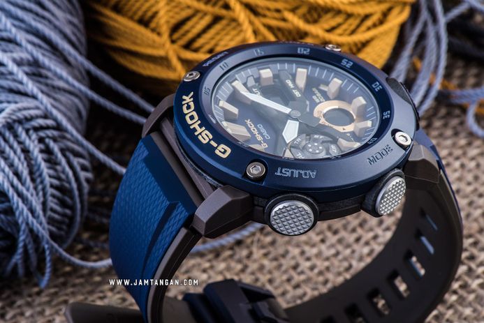 CASIO G-SHOCK GA-2000-2AJF GA-2000SU-2AJF ブルー ＜カモフラ文字盤