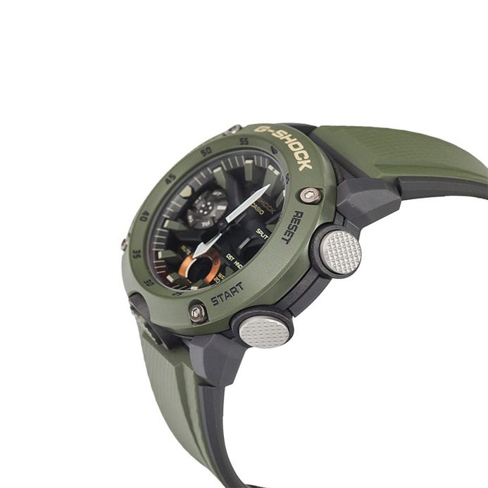 Casio G-Shock GA-2000-3A GA-2000-3AJF Black Dial Green Olive Resin