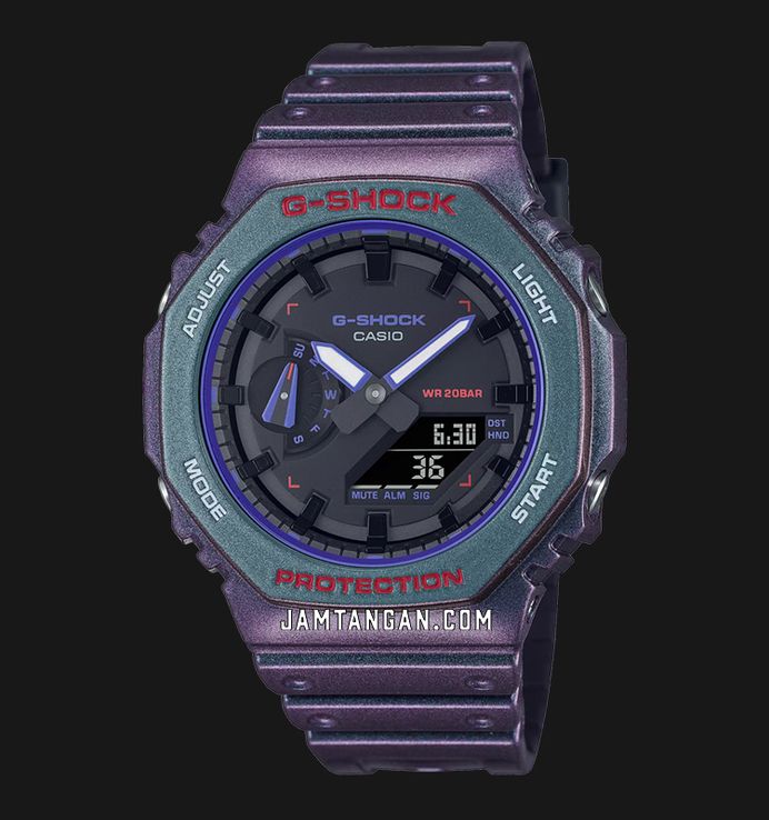 Casio G-Shock GA-2100AH-6ADR CasiOak Aim High Polarised Colour Gradation Resin Band