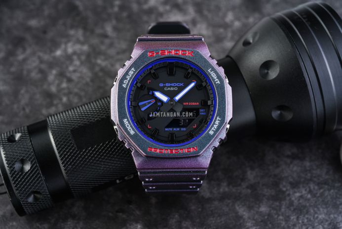 Casio G-Shock GA-2100AH-6ADR CasiOak Aim High Polarised Colour Gradation Resin Band