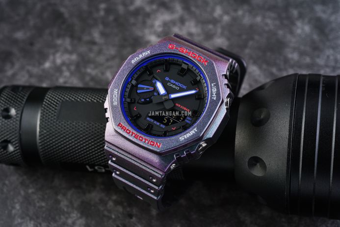 Casio G-Shock GA-2100AH-6ADR CasiOak Aim High Polarised Colour Gradation Resin Band
