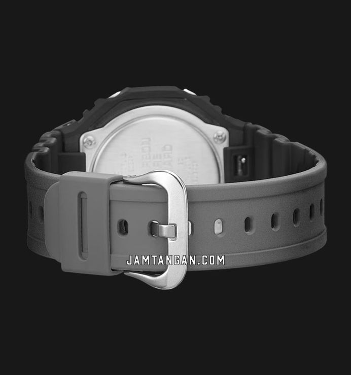 Casio G-Shock GA-2100FL-1ADR CasiOak Flame Inside Collection Digital Analog Dial Resin Band