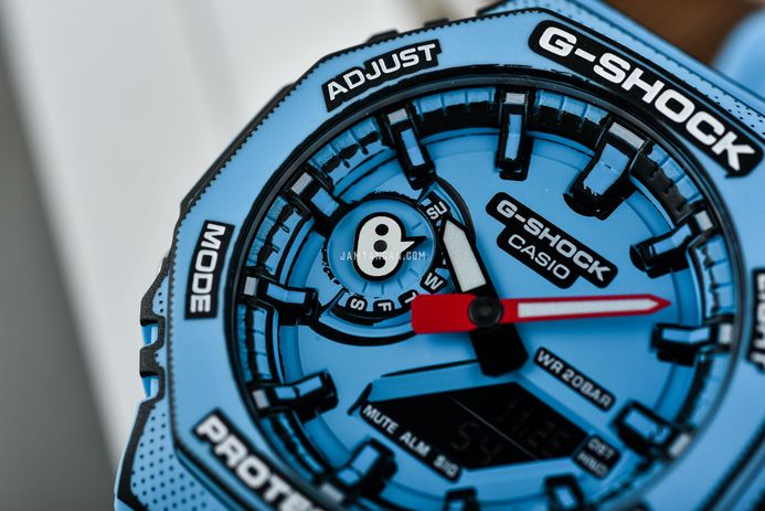 G-SHOCK GA-2100MNG-2A マンガ THEME ブルー G-SHOCK GA-2100MNG-2AER Casio G-SHOCK MANGA THEME - Zegarek.net