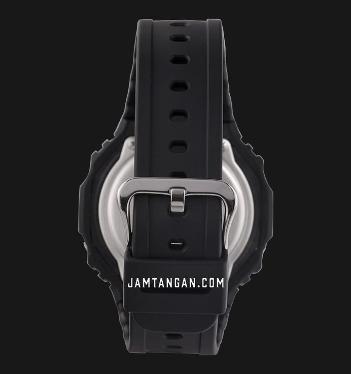 Casio G-Shock GA-2100WD-1ADR CasiOak Black And Briliant White Series White Dial Resin Band
