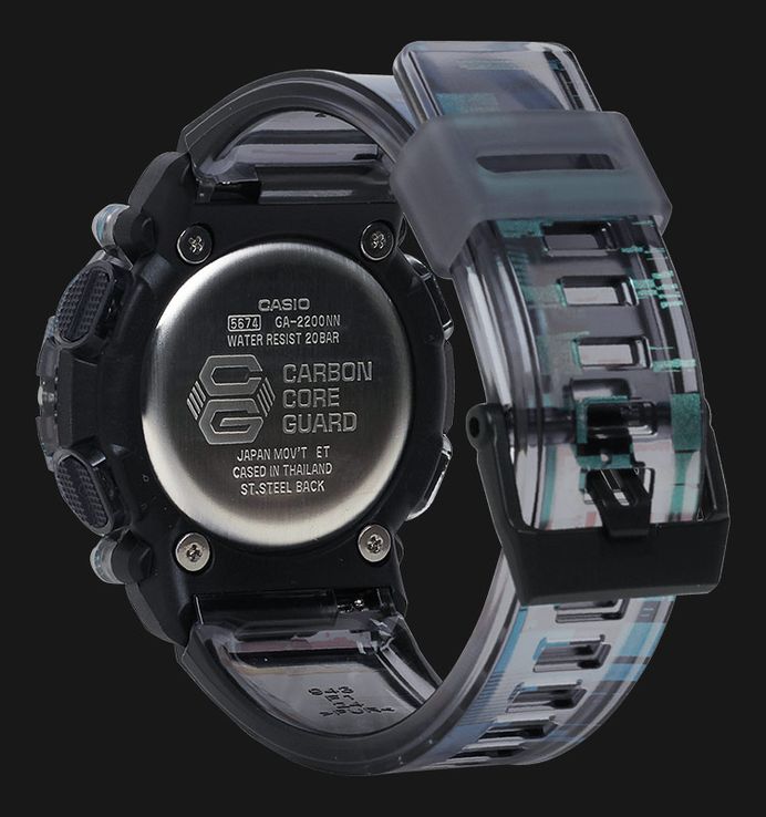 Casio G-Shock GA-2200NN-1A GA-2200NN-1ADR Glitch Black Casio G-Shock GA-2200NN-1A GA-2200NN-1ADR Glitch Black