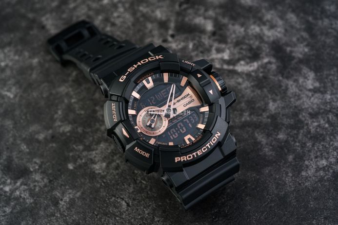 Casio G-Shock GA-400GB-1A4 GA-400GB-1A4DR Digital Analog Dial