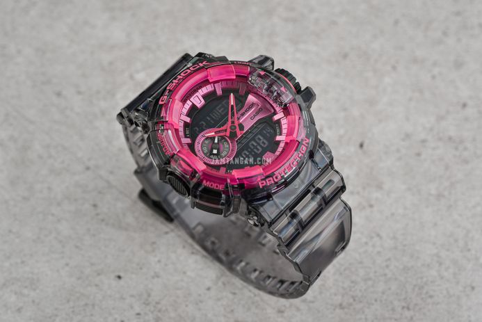カシオ GーSHOCK G-400 SK クリアブラック／ピンク CASIO G-SHOCK GA