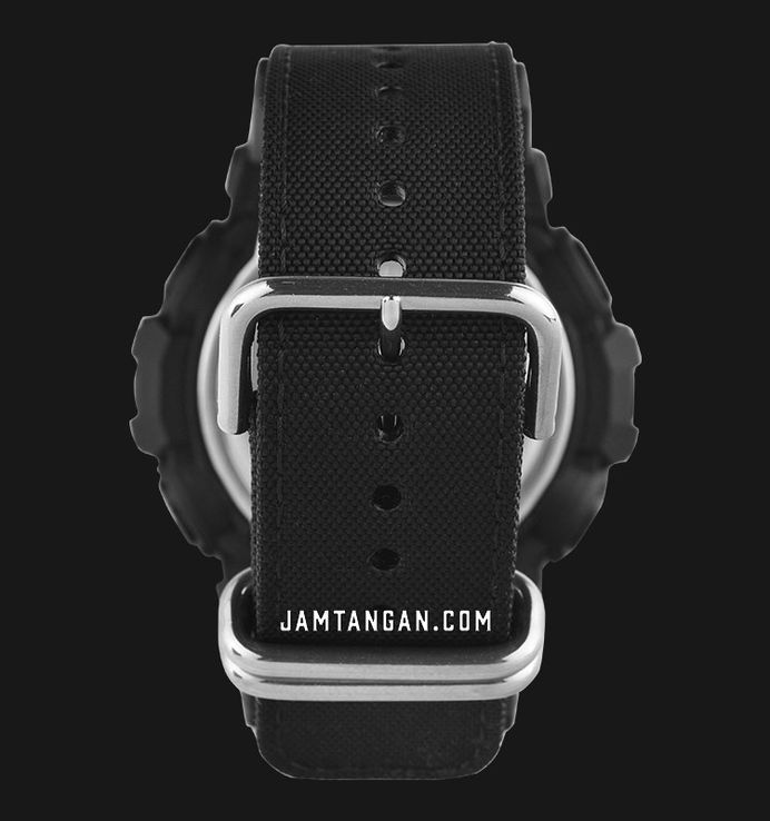 Casio G-Shock GA-700BCE-1ADR Utility Black Series Digital Analog Dial Black CORDURA Cloth Band