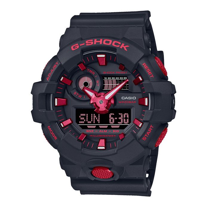 Casio G-Shock GA-700BNR-1A GA-700BNR-1ADR Ignite Red Digital