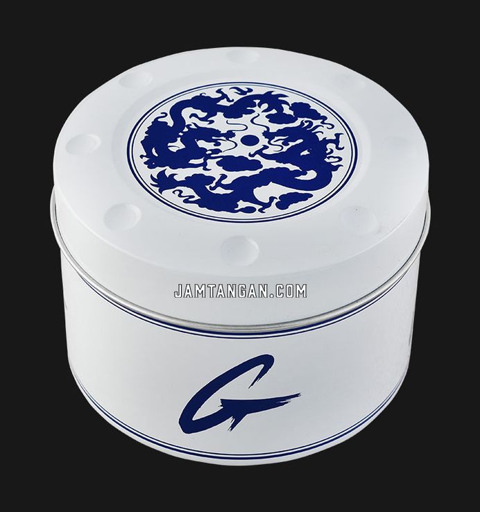 Casio G-Shock GA-700BWP-2ADR Chinese Porcelain Light Blue Digital Analog Dial Navy Blue Resin Band