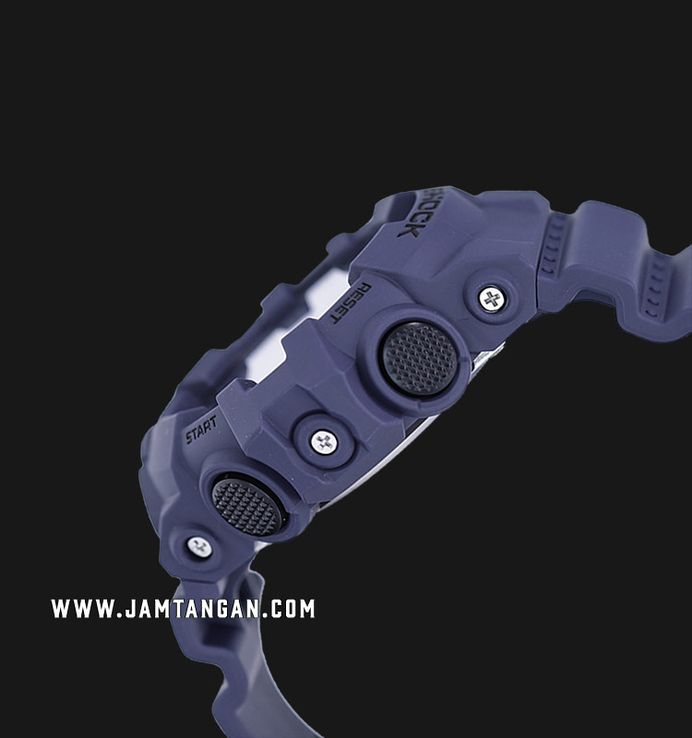 Casio G-Shock GA-700CA-2ADR Utility Camo Digital Analog Dial Blue Resin Band