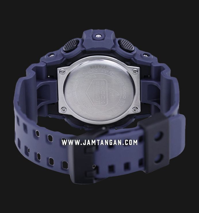 Casio G-Shock GA-700CA-2ADR Utility Camo Digital Analog Dial Blue Resin Band