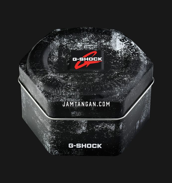 Casio G-Shock GA-700SC-3ADR Black Digital Analog Dial Green Resin Band