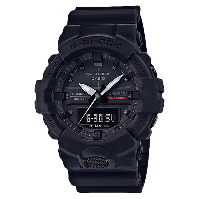 Casio G-Shock Anniversary 35th Limited Model GA-835A-1ADR Black Dial Black  Resin Strap