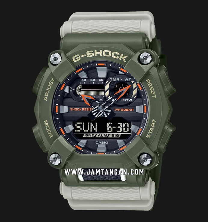 Casio G-Shock GA-900HC-3A GA-900HC-3ADR Hidden Coast Men