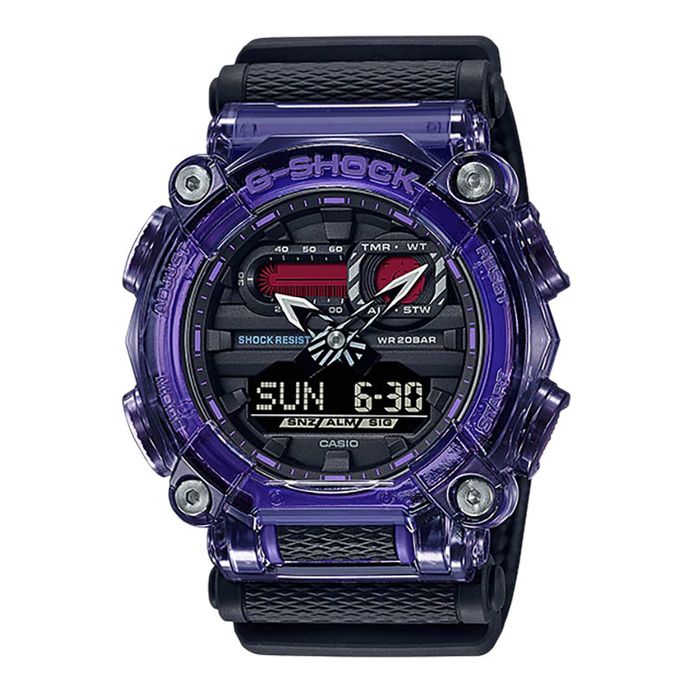 Casio G-Shock GA-900TS-6A GA-900TS-6ADR Men Tech Skeleton Digital