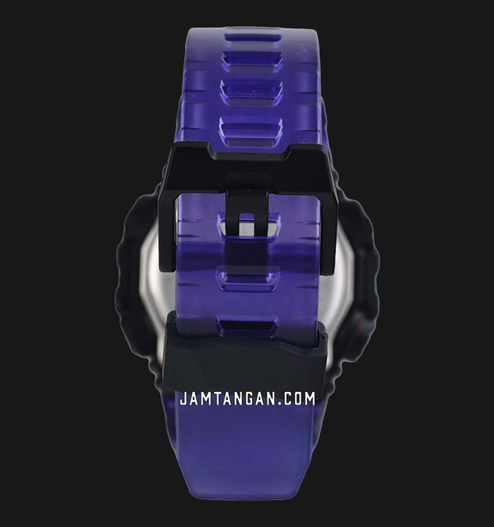 Casio G-Shock GA-B001CBRS-6ADR Cyberspace Digital Analog Dial Purple Transparent Resin Band