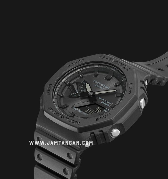 Casio G-Shock Special Color GA-B2100-1A1DR CasiOak Tough Solar Digital Analog Dial Black Resin Band