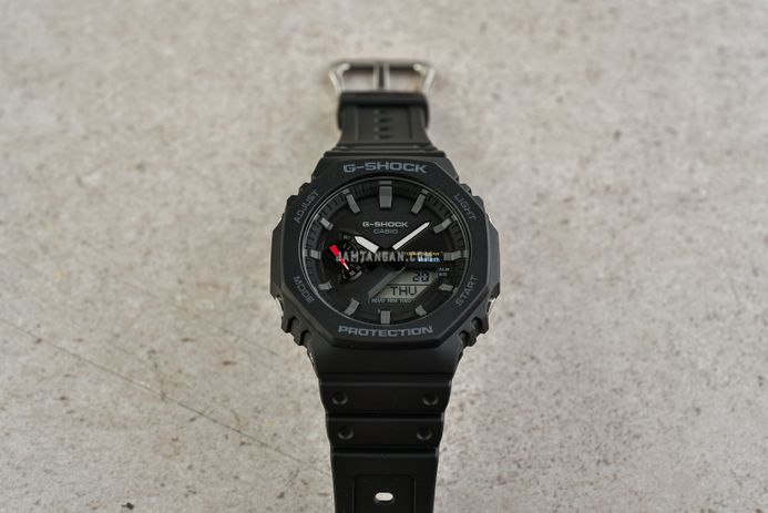 Casio G-Shock GA-B2100-1ADR CasiOak Tough Solar Digital Analog Dial Black Resin Band