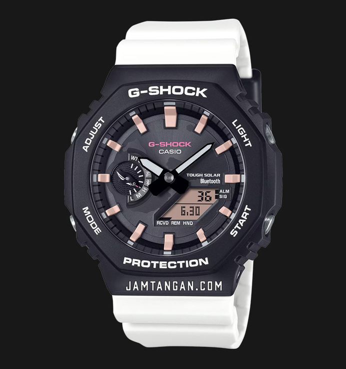 Casio G-Shock GA-B2100CD-1A7JR Charles Darwin Foundation For Galapagos Themed White Resin Band (JDM)