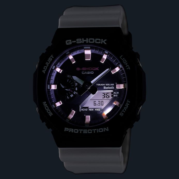 Casio G-Shock GA-B2100CD-1A7JR Charles Darwin Foundation For Galapagos Themed White Resin Band (JDM)