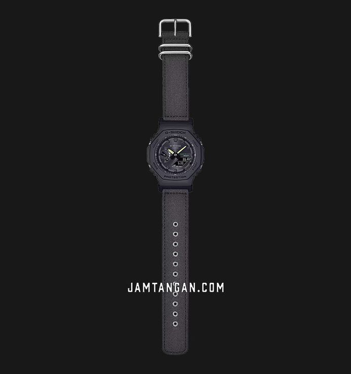 Casio G-Shock GA-B2100CT-1A5DR CasiOak Coexist Collection Digital Analog Dial Black Cloth Band