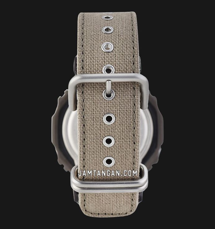 Casio G-Shock GA-B2100CT-5ADR CasiOak Coexist Collection Digital Analog Dial Khaki Gray Cloth Band