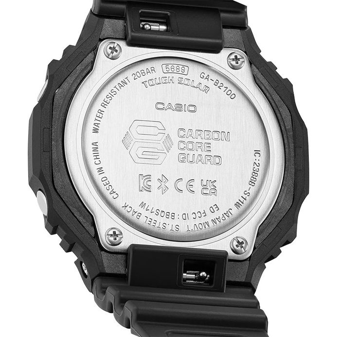 Casio G-Shock GA-B2100CY-1A GA-B2100CY-1ADR CasiOak Caution Yellow