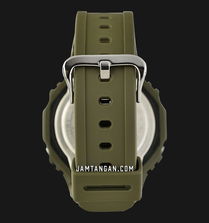 Casio G-Shock GA-B2100FC-3ADR CasiOak Splashes Of Colorful Accents Digital Analog Dial Resin Band