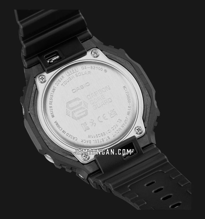 Casio G-Shock GA-B2100MF-1ADR CasiOak Multi-Fluorescent Accent Series Digital Analog Dial Resin Band