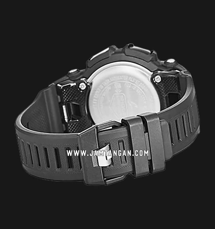 Casio G-shock G-Squad GBA-900-1ADR Black Digital Analog Dial Black Resin Band