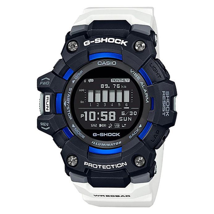 Casio G-Shock G-Squad GBD-100-1A7 GBD-100-1A7DR Black Digital Dial