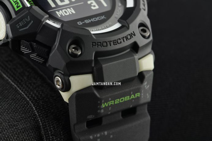 Casio G-Shock GBD-100LM-1DR G-Squad Midnight City Run Digital Dial Black Resin Band
