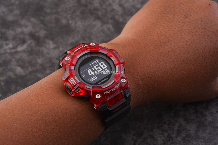 Casio G-Shock GBD-100SM-4A1 GBD-100SM-4A1DR G-Squad Black Digital