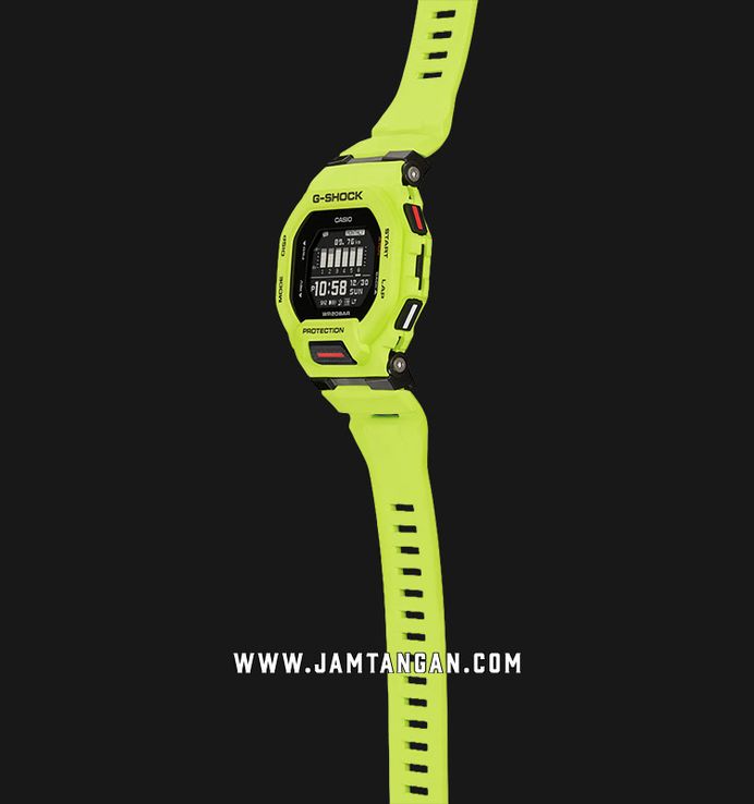 Casio G-Shock Compact Lime Green GD-B500S-3 – Orologio Digitale Unisex Con Bluetooth E Ricarica Solare - 3