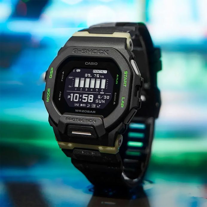 Casio G-Shock GBD-200LM-1 GBD-200LM-1JF G-Squad Midnight Casio G-Shock GBD-200LM-1 GBD-200LM-1JF G-Squad Midnight