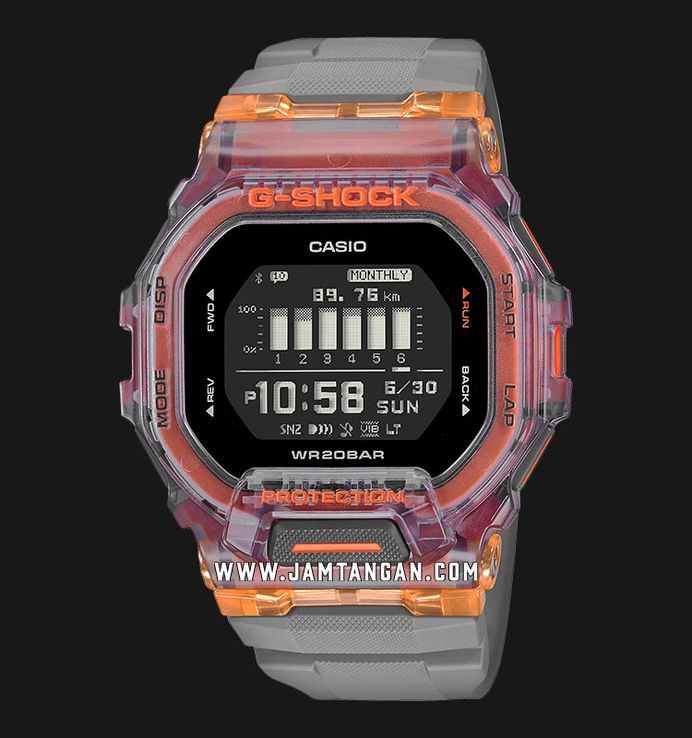 Casio G-Shock GBD-200SM-1A5 GBD-200SM-1A5DR G-Squad Vital Casio G-Shock GBD-200SM-1A5 GBD-200SM-1A5DR G-Squad Vital