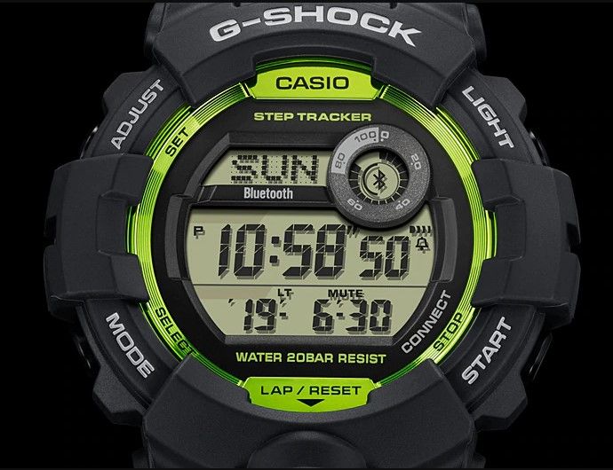 Casio G-Shock GBD-800-8 GBD-800-8DR G-Squad Step Tracker Smart