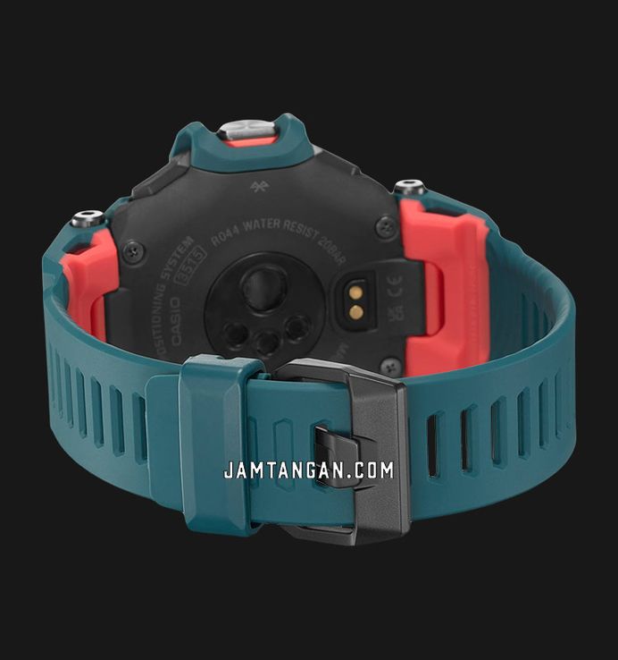 Casio G-Shock GBD-H2000-2DR G-Squad Tough Solar Black Digital Dial Blue Resin Band
