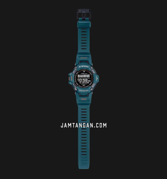 Casio G-Shock GBD-H2000-2DR G-Squad Tough Solar Black Digital Dial Blue Resin Band