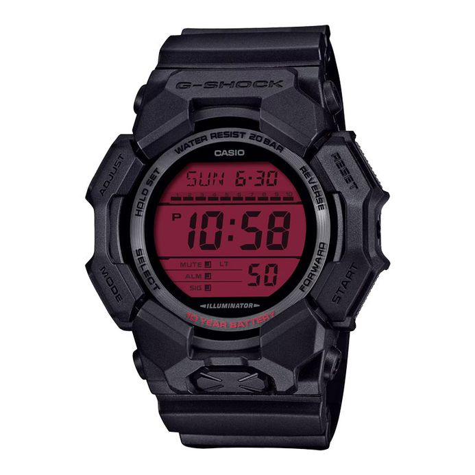 Gshock Casio Red And Black Watch Casio G-Shock GD-010BBR