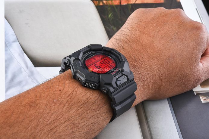 Casio G-Shock GD-010BBR-1 GD-010BBR-1JF Black and Bold Red Series