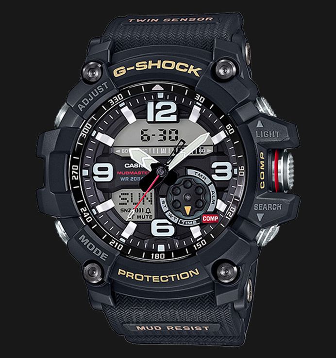 Casio G-Shock Mudmaster GG-1000-1ADR Master Of G-Land Black Dial Black Resin Band
