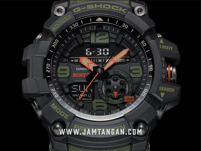 1000btn 1ajr G Shock Burton Mudmaster Casio G-Shock X Burton GG