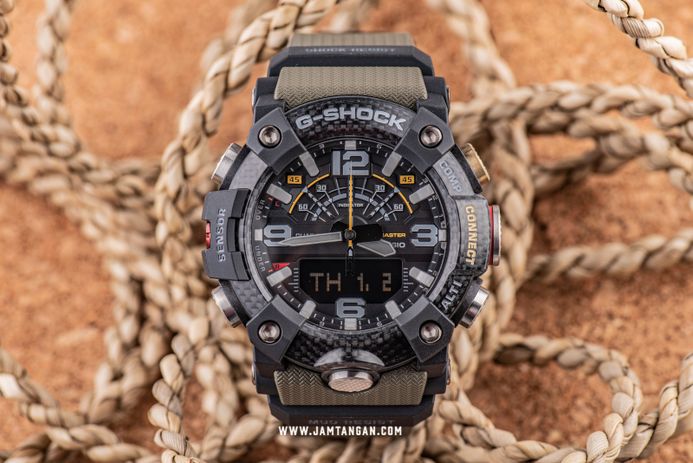 Casio G-Shock Mudmaster GG-B100-1A3JF Digital Analog Dial Green