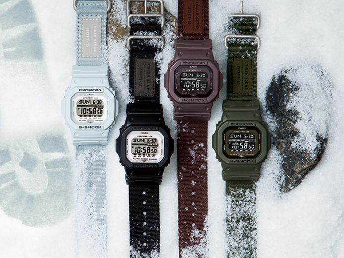 Casio G-Shock G-Lide GLS-5600CL-1 GLS-5600CL-1JF Men Digital Dial