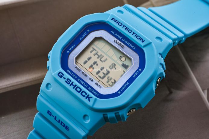 Casio G-Shock GLX-S5610-2 GLX-S5610-2DR G-Lide Hawaiian Flower