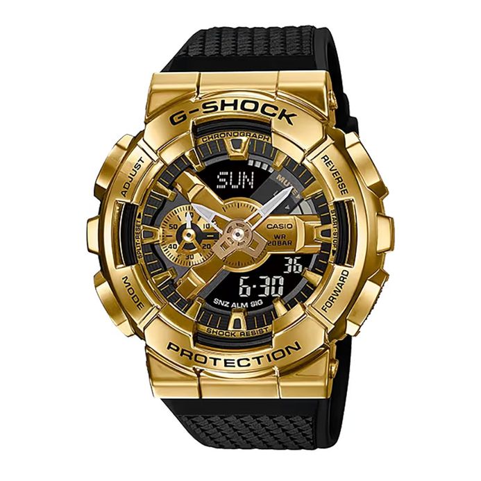 Gold G Shock At Low Price Casio G-Shock GM-110G-1A9DR Metalized